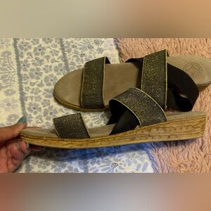Charleston Shoe Co. Size 11 Collins wedge sandal